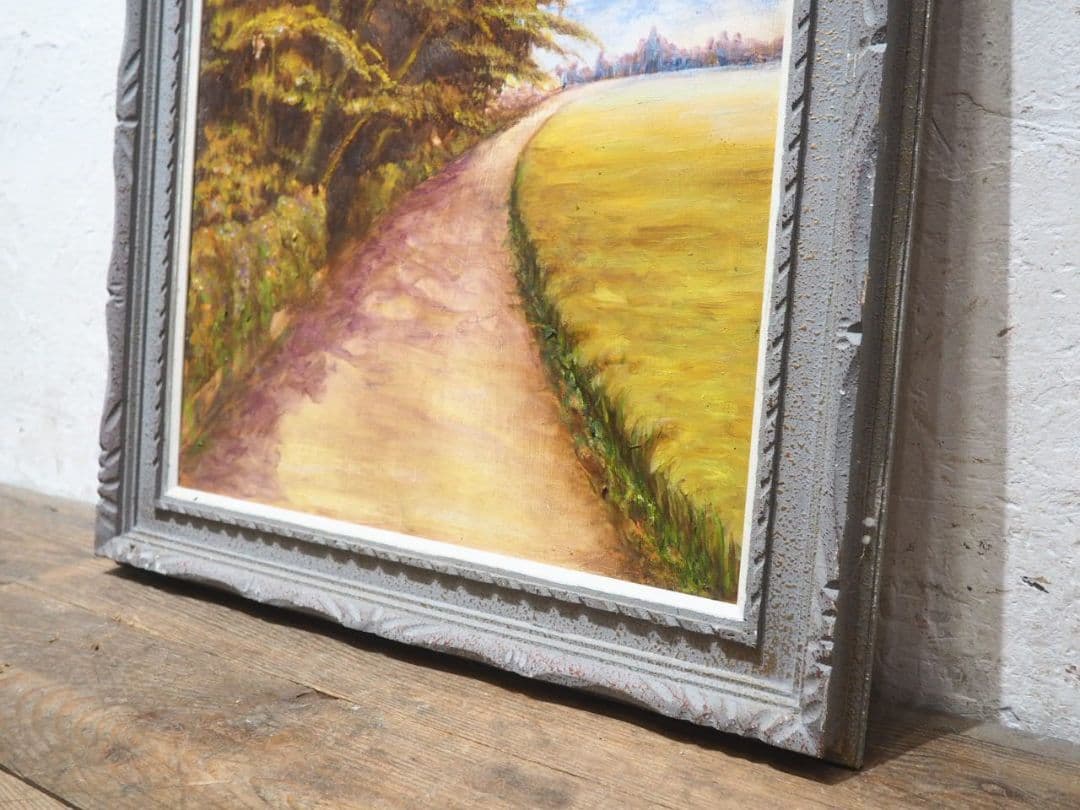 1299 レトロな額縁　F15　アートフレーム　油彩　水彩　画材　ビンテージ