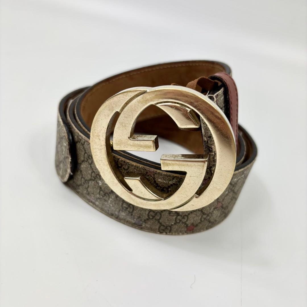 GUCCI グッチ ベルト インターロッキング GGスプリーム