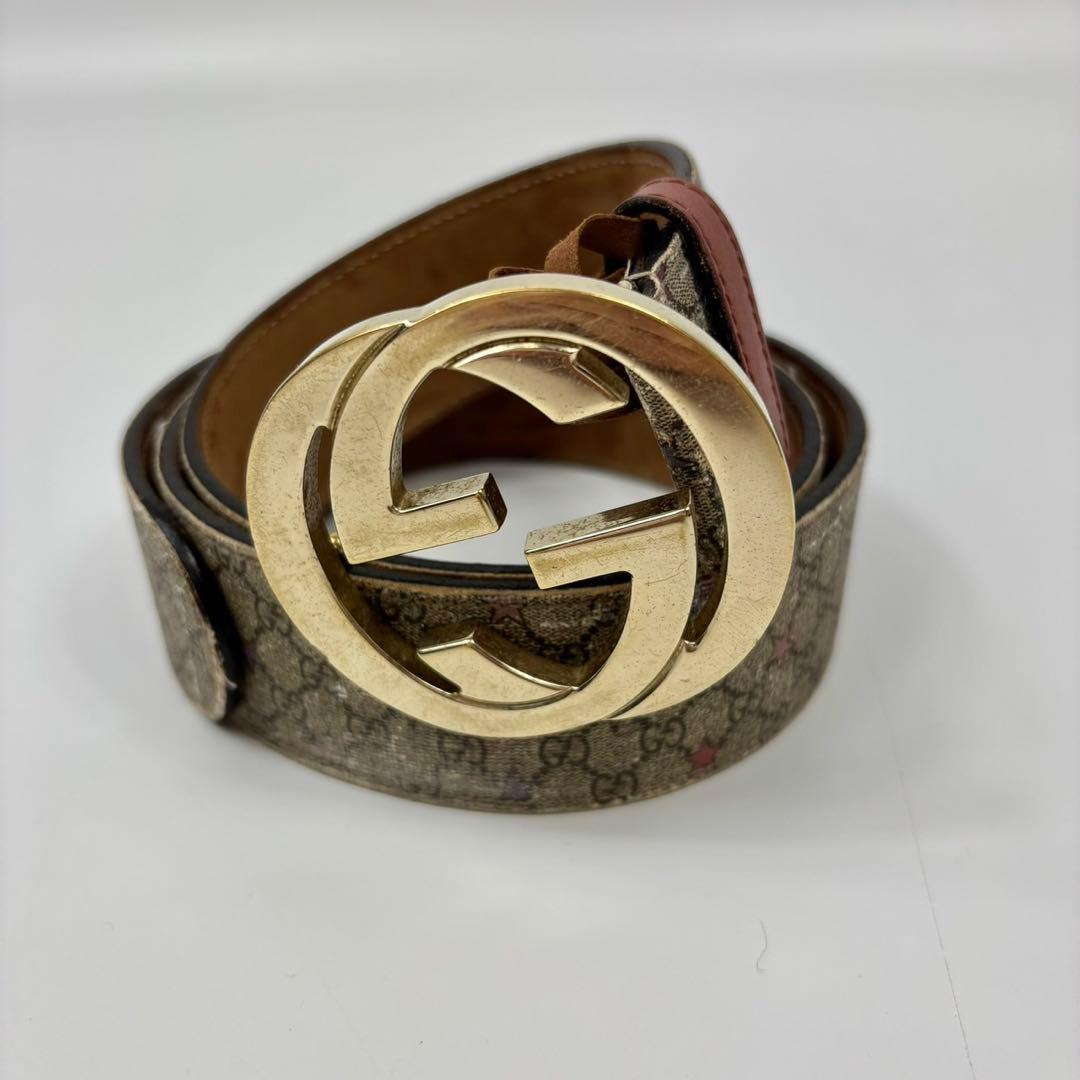 GUCCI グッチ ベルト インターロッキング GGスプリーム