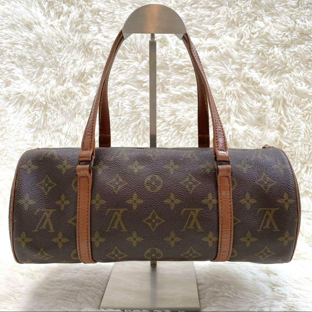 ルイヴィトン　パピヨン30　モノグラム　LV　ハンドバッグ