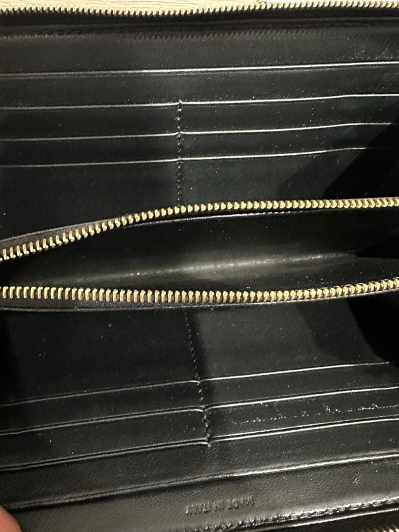 CELINE ラージジップドウォレット トリンオフキャンバス