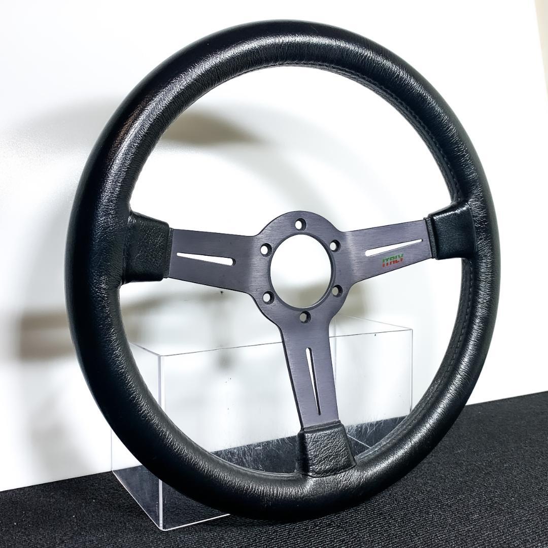 EVA エバ S104 ステアリング 35パイ ITALY 希少 当時物 良品