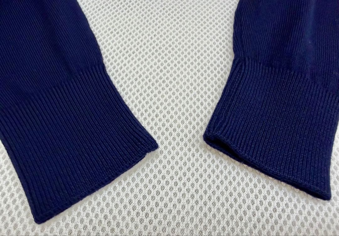 Maison Kitsuné ネイビー FOXヘッドカーディガン XS