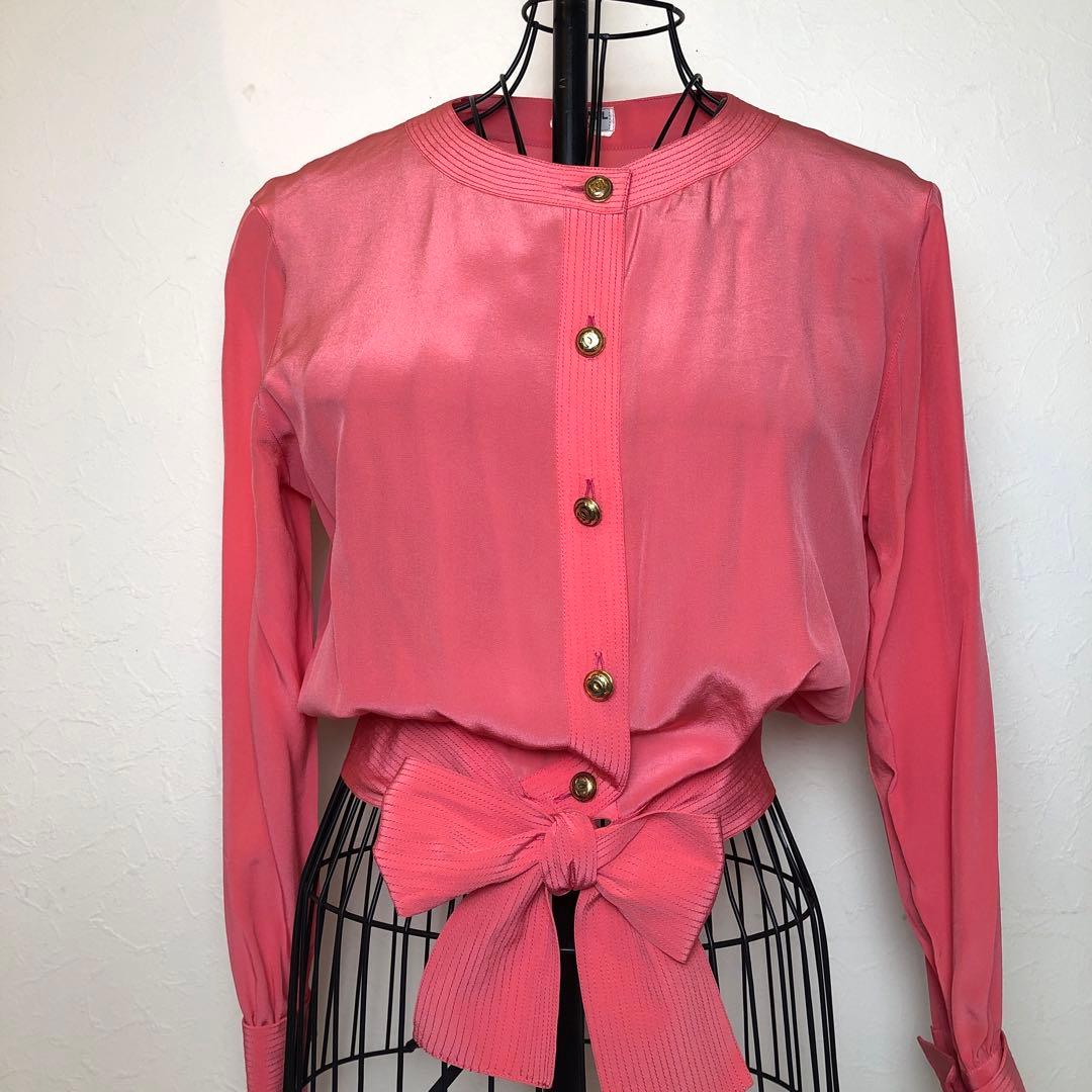 CHANEL★シャネル★ブラウス★長袖★COCO★ヴィンテージ★