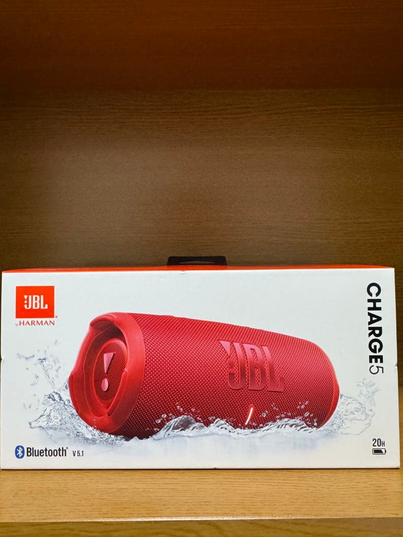 JBL Charge 5 ワイヤレススピーカー レッド