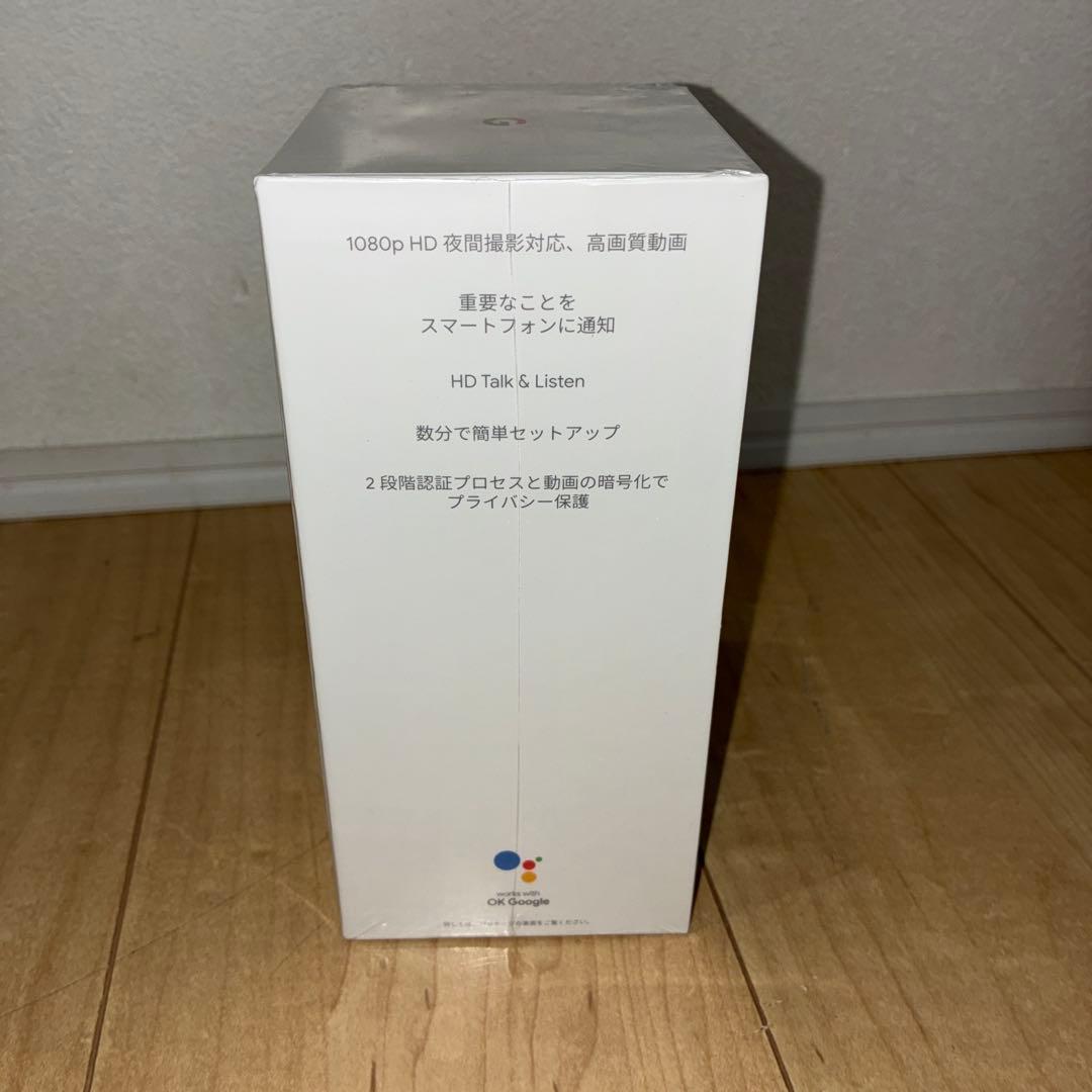 【新品未開封品】Google Nest Cam 屋内用 第2世代