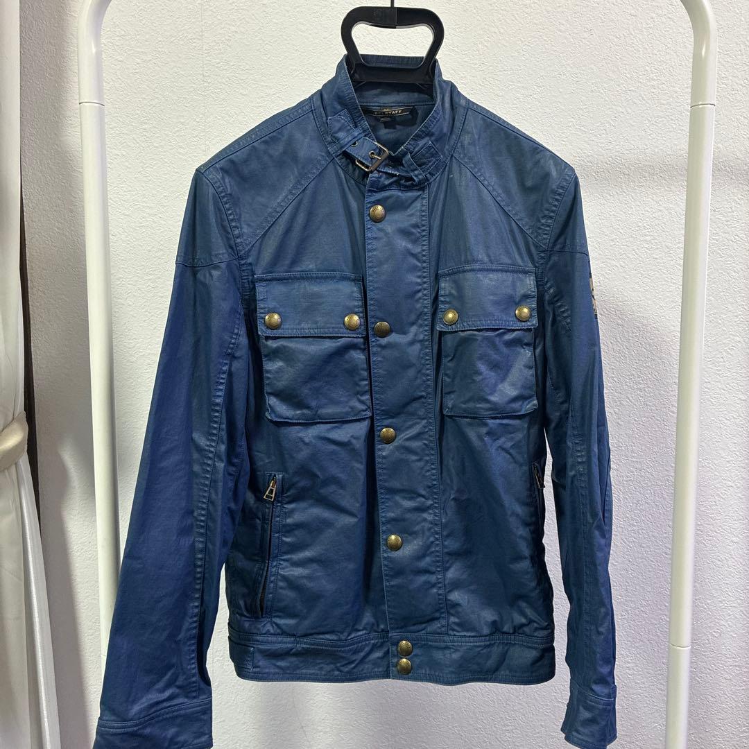 BELSTAFF ミリタリージャケット 46 ダークブルー