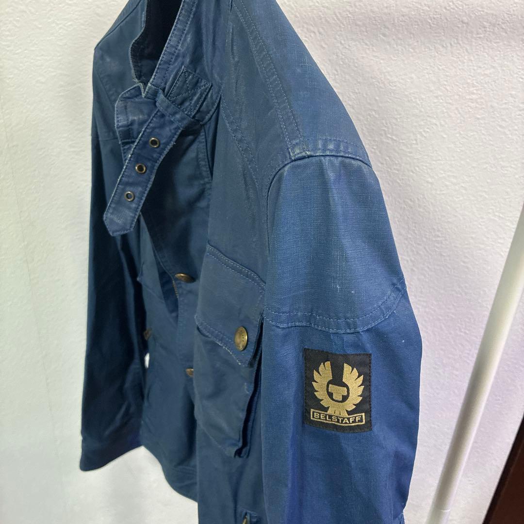 BELSTAFF ミリタリージャケット 46 ダークブルー