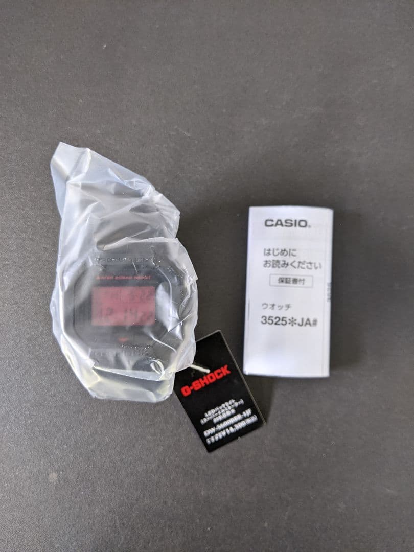 新品　DW-5600BBR-1JF　G-SHOCK　ブラック ＆ ボールドレッド