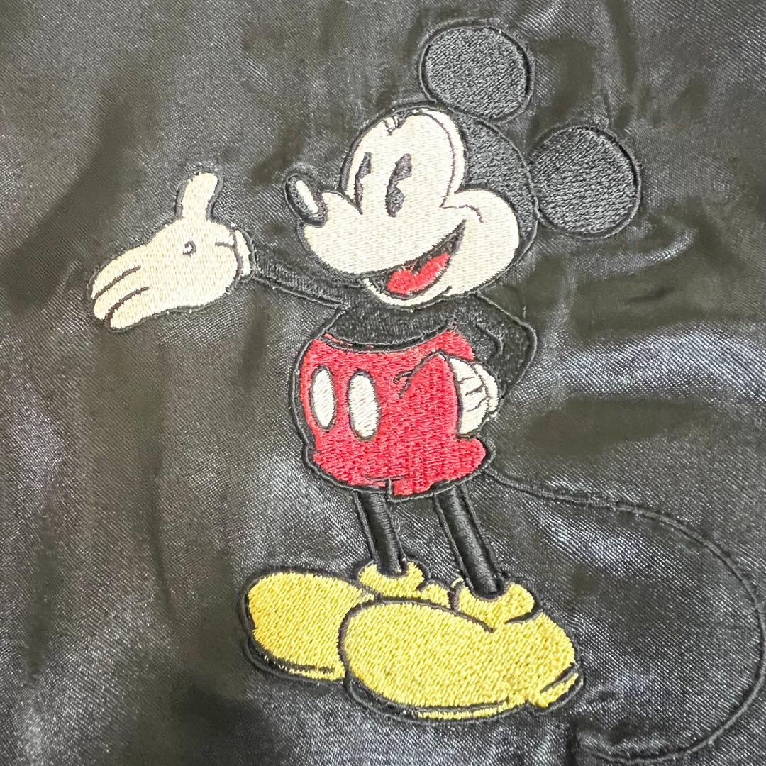 新品タグ付き✨Disney ディズニー スカジャン ミッキーマウス 刺繍 LL