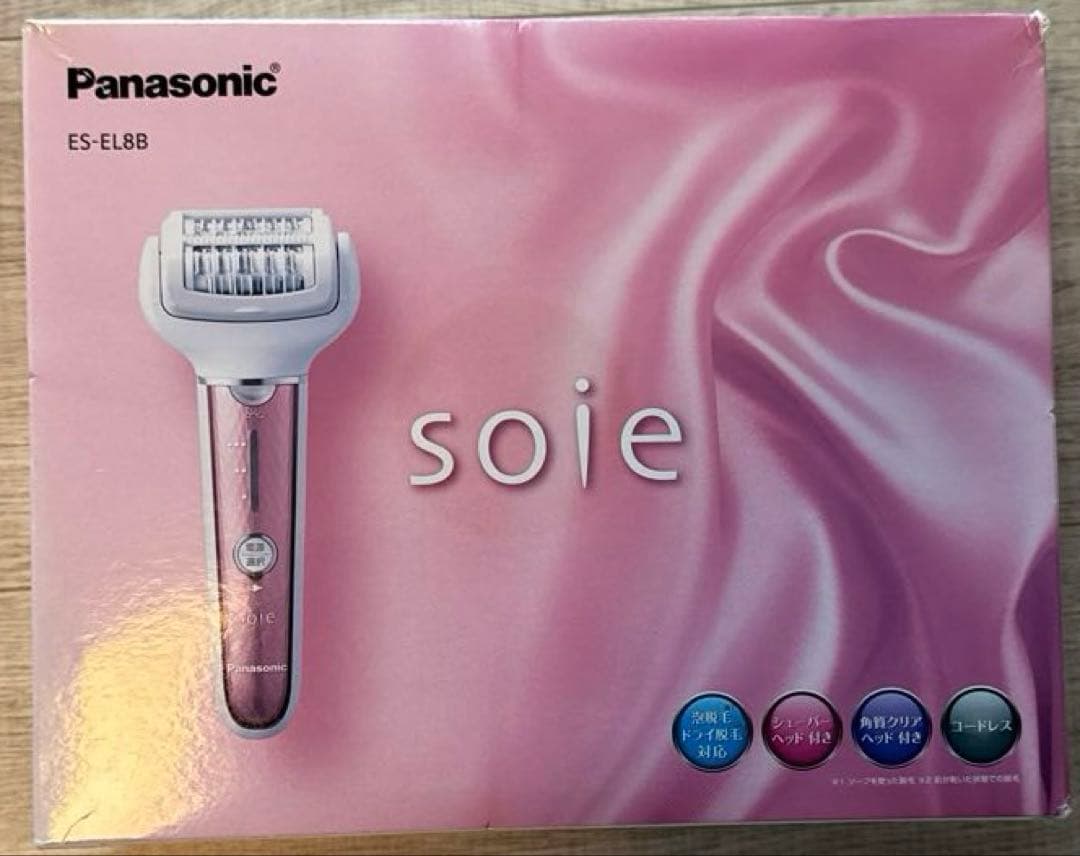 Panasonic 脱毛器ソイエES-EL8B-P PINK