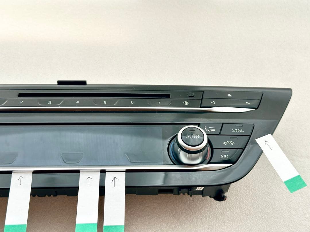 【値下】 G30系 LCI エアコン操作パネル（タッチパネル）