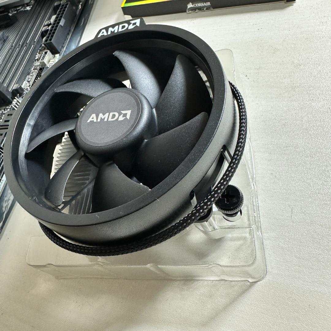 B550M/B Ryzen5 5600X MEM32GB 3点セット販売