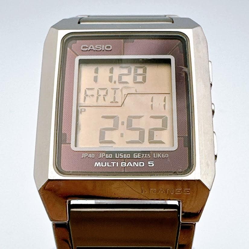 カシオ i-RANGE IRW-M200 電波ソーラー メンズ腕時計 希少品