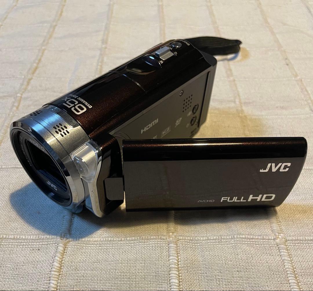 JVC フルHD ビデオカメラ Everio GZ-E565 ケンウッド　美品