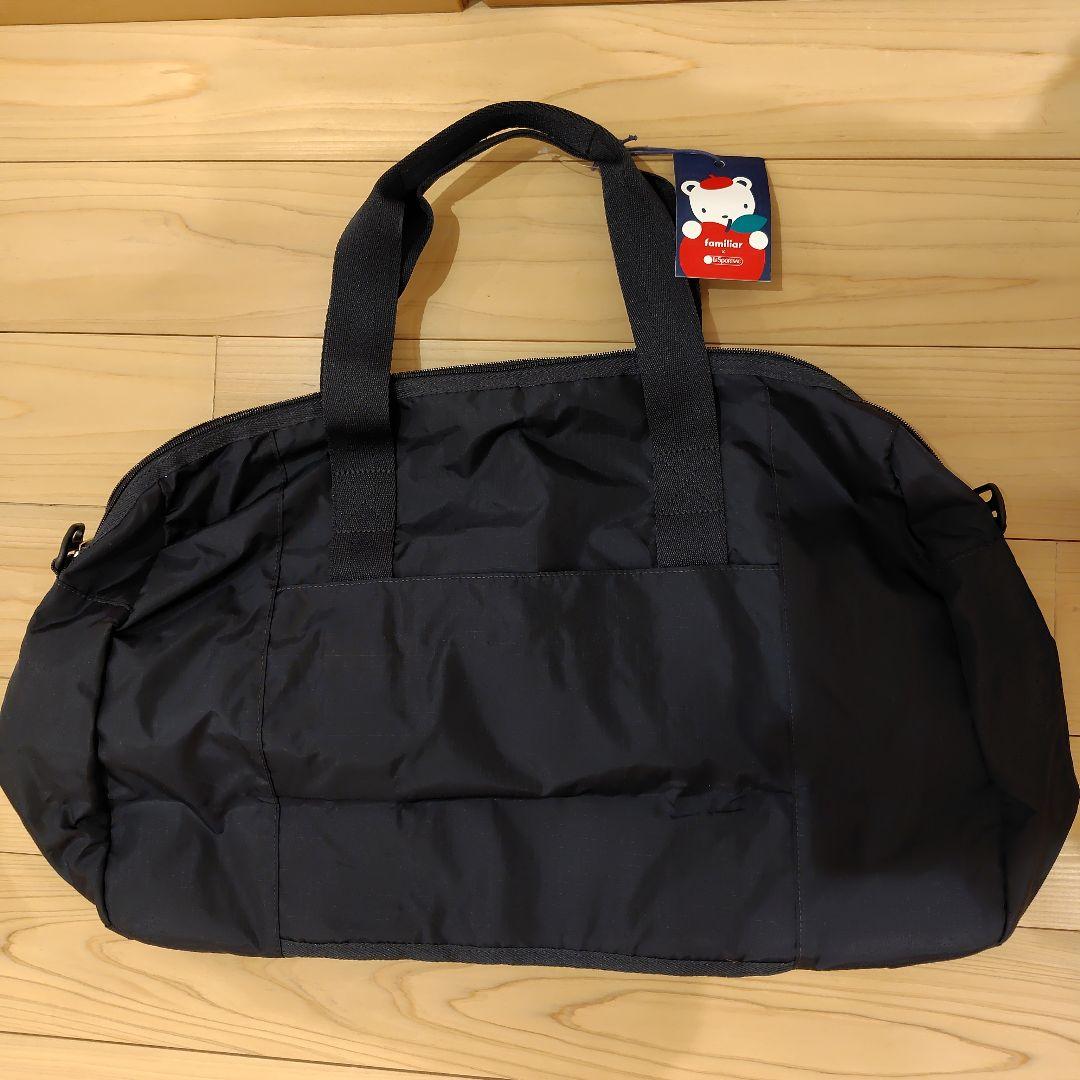 新品 ファミリア×レスポートサック ボストンバッグ 神戸本店 赤チェック