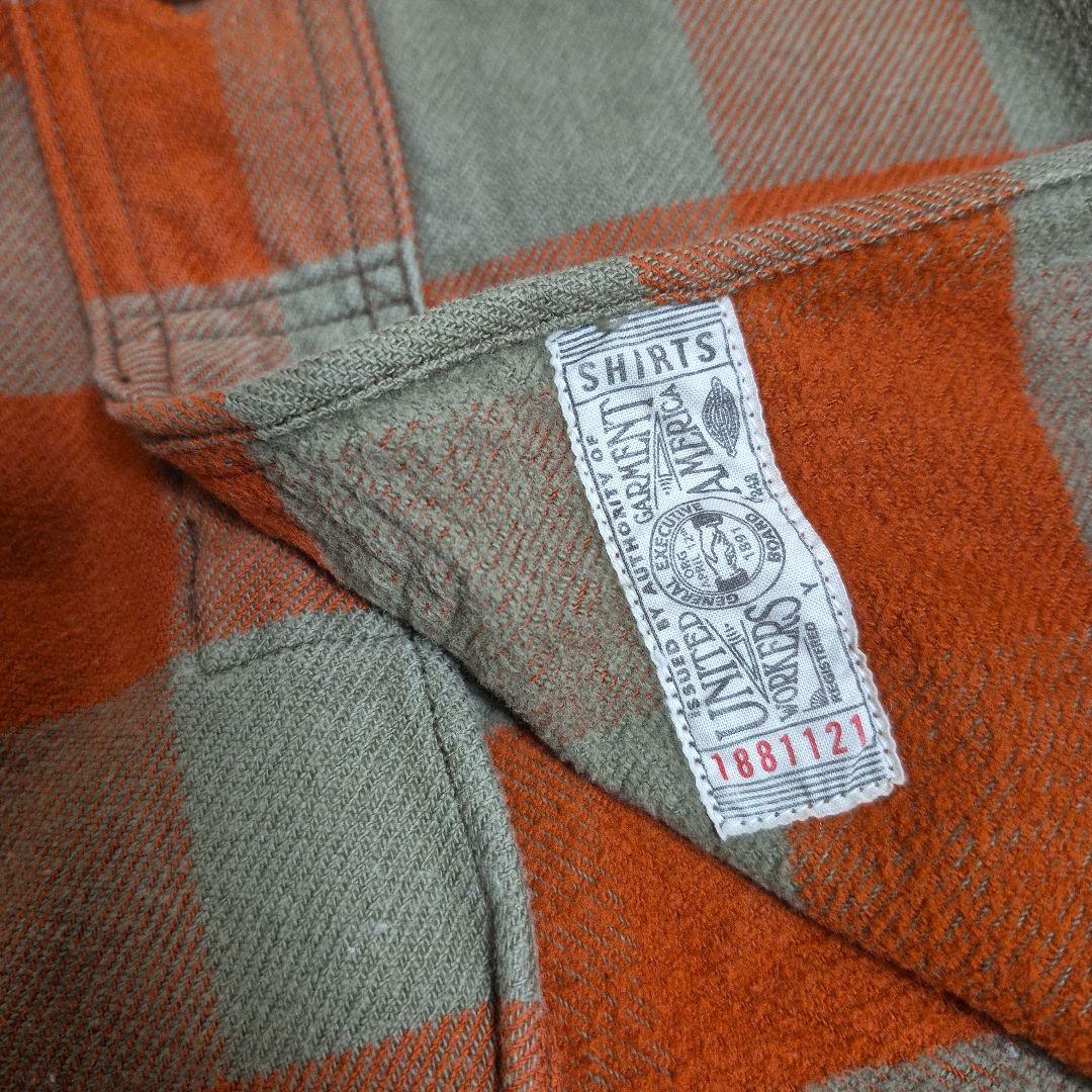 ト*シ様 フリーホイーラーズ1920-1930sヘビーネルシャツOFFY14