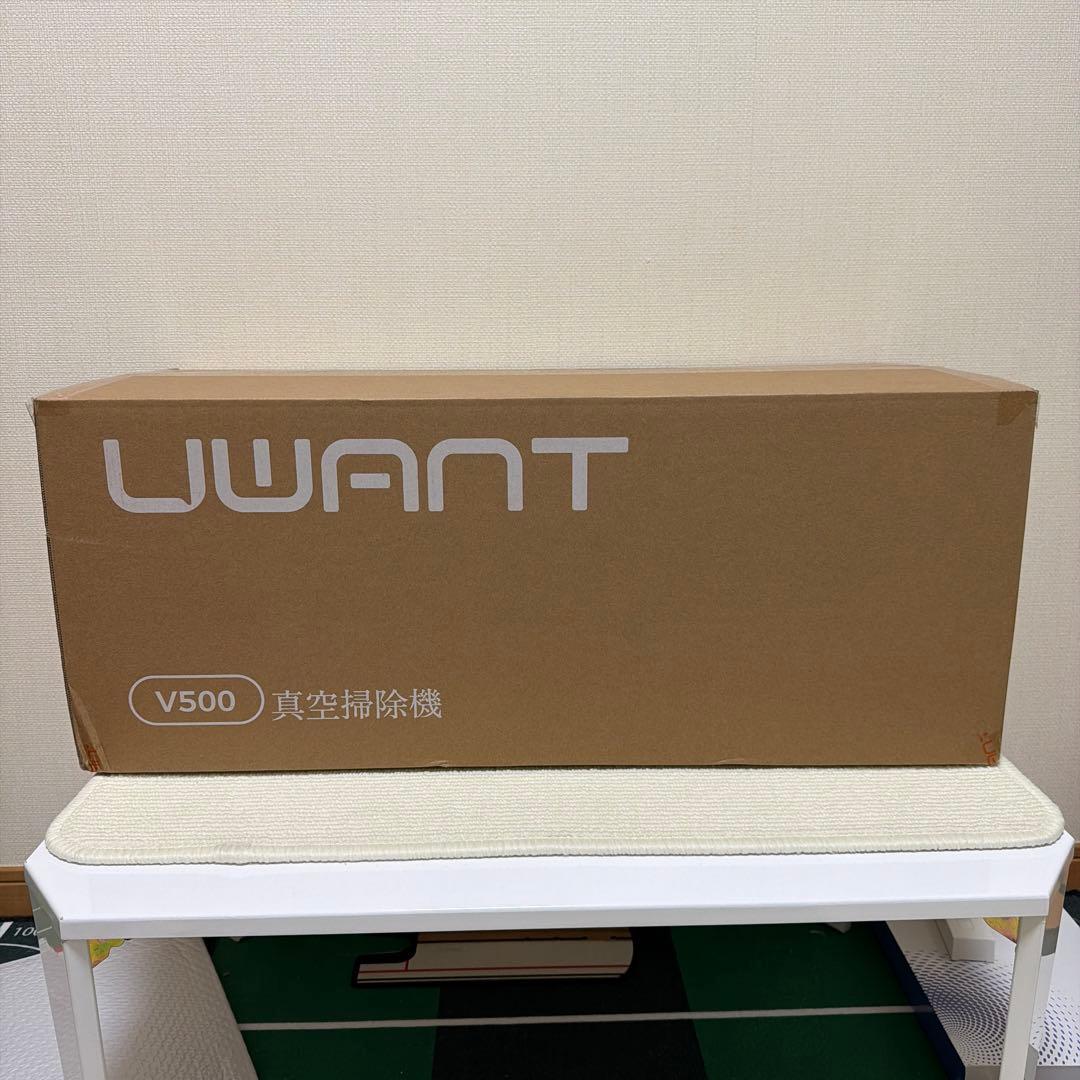 V500 コードレス掃除機　3段階吸引力　自動ゴミ収集　多機能ブラシ付き