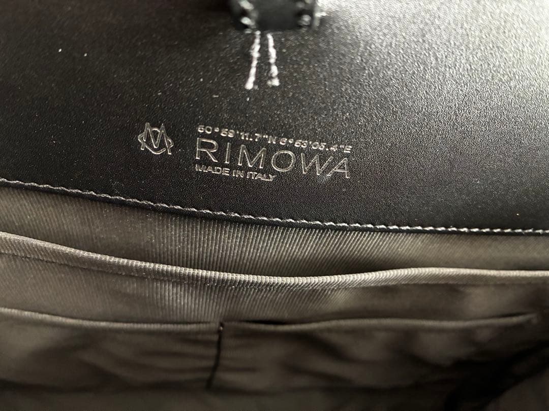 【未使用】リモワ　RIMOWA トートバッグ ブラック