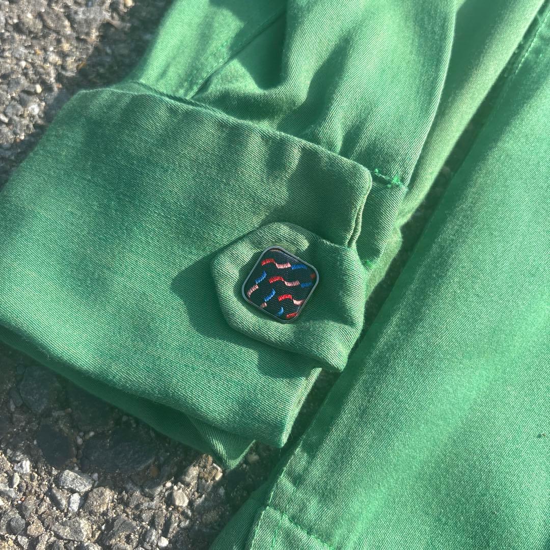 トップス 50s Rayon Gabardine Open Collar Shirt