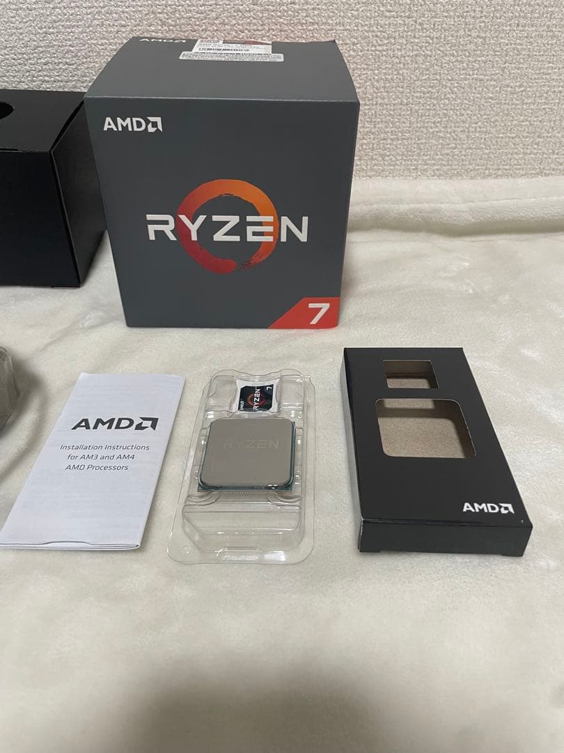 AMD Ryzen 7 1700 + CPUクーラー