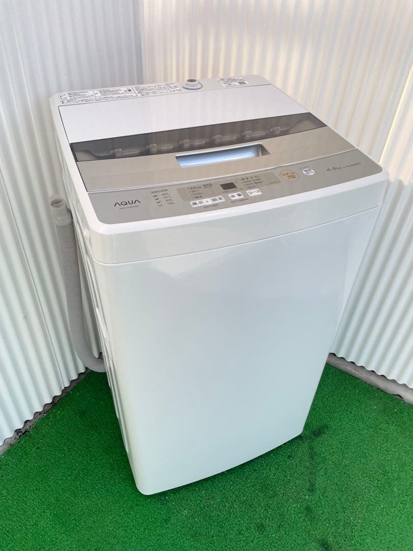 881 訳あり 格安‼️ アクア 4.5kg洗濯機 一人暮らし 単身 ジャンク品