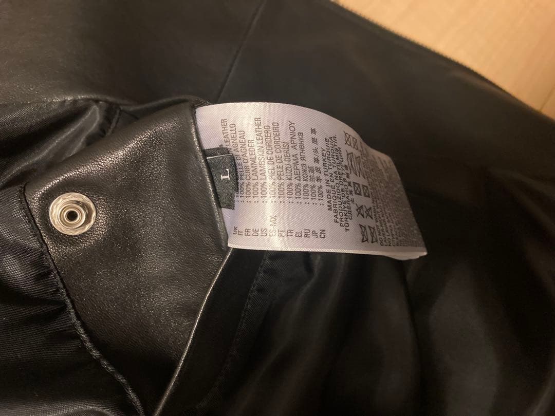 ☆年末年始セール☆ ディーゼル レザージャケット ライダース L-GARRETT