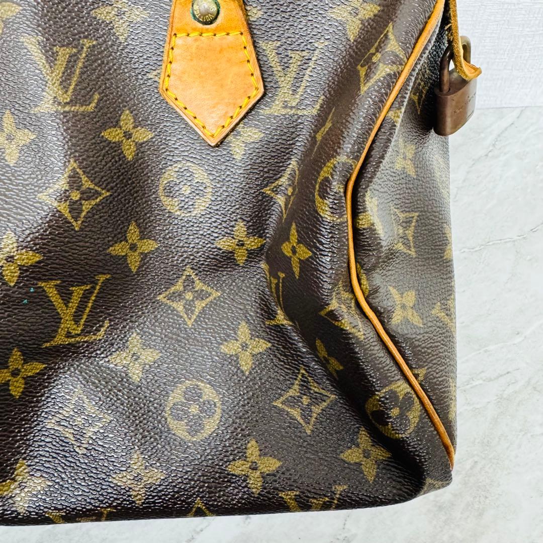 ✨ヴィトン✨LV✨スピーディ25✨モノグラム✨パドロック付き✨ハンドバッグ✨