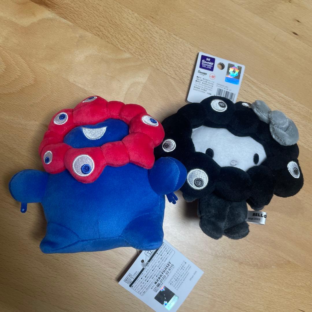 ミャクミャクセット　Sサイズ　サンリオ　もっちり　モノクロ　Tシャツ　お楽しみ袋