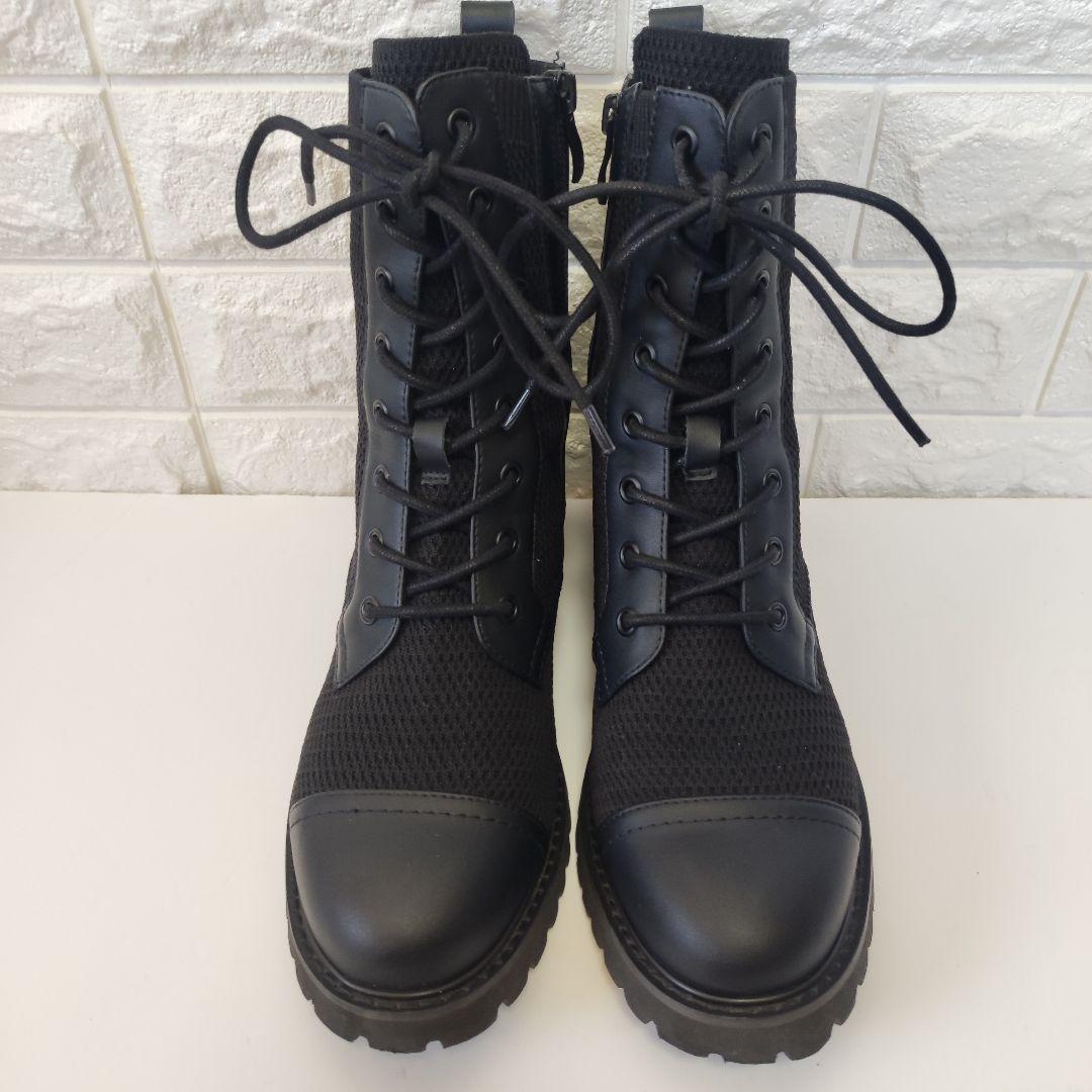 VIVAIA Florence ラウンドトゥ 撥水加工 レースアップ ブーツ