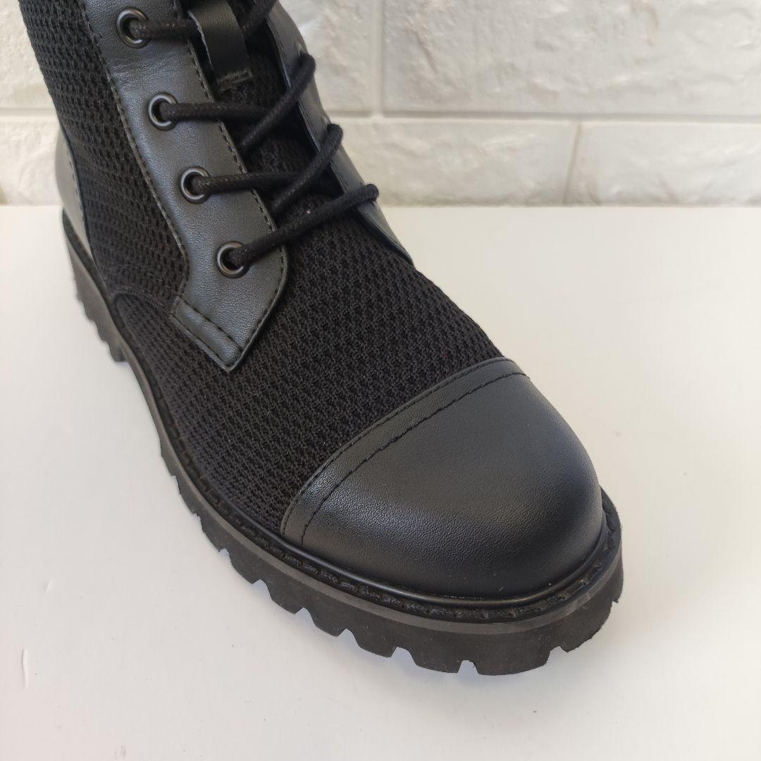 VIVAIA Florence ラウンドトゥ 撥水加工 レースアップ ブーツ