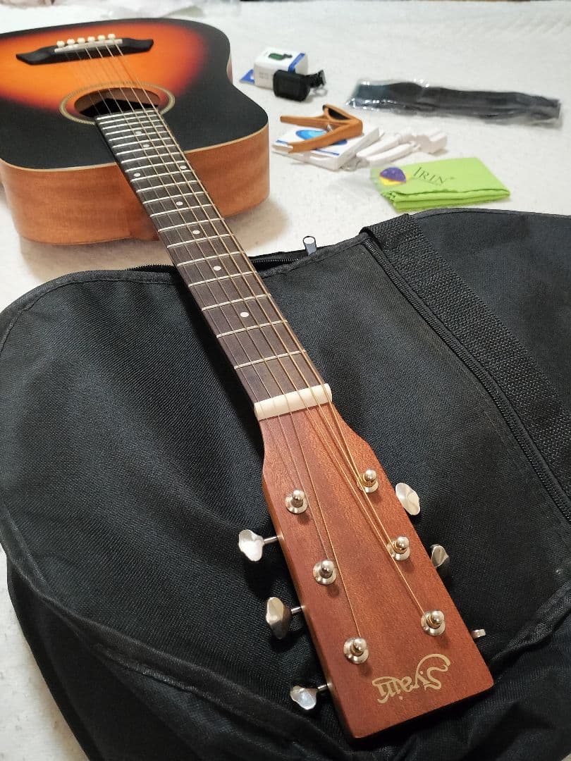S.yairi Ｓヤイリ ミニ アコースティックギター ケース付き ミニギター