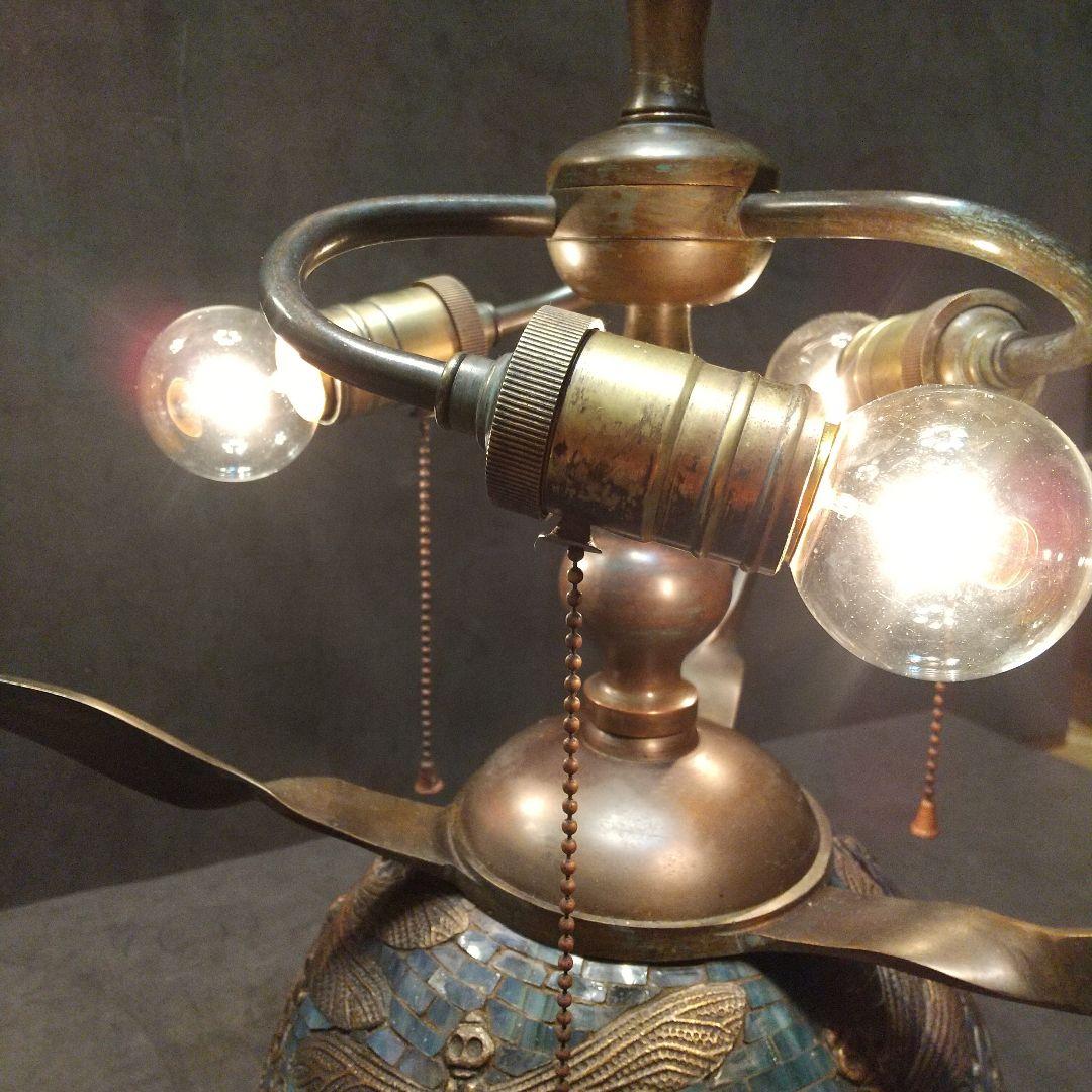 アンティーク ルイス-ティファニー ランプ ドラゴンフライ べ―ス