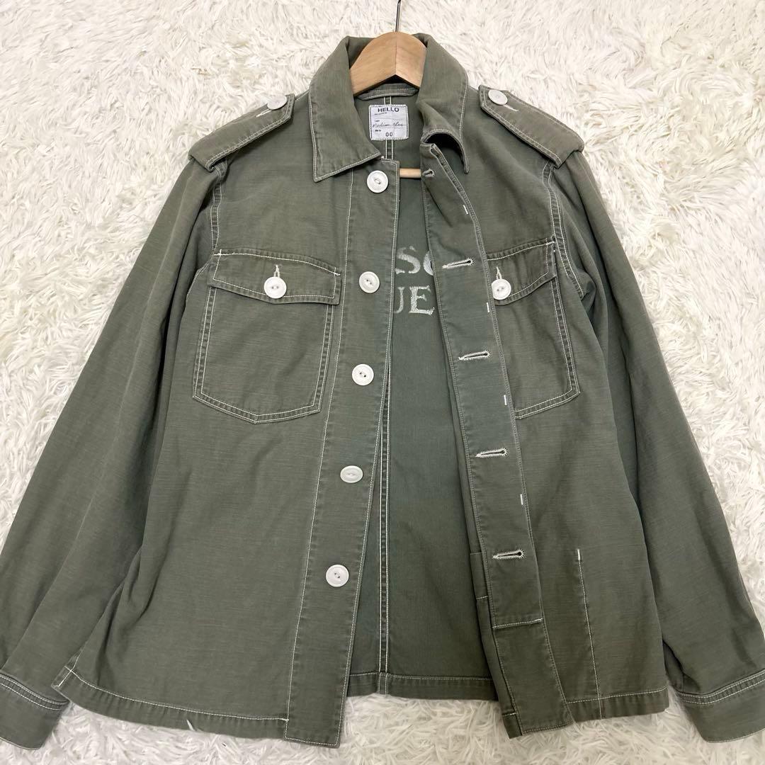 MADISONBLUE バックサテン ワークジャケットSIZE 00