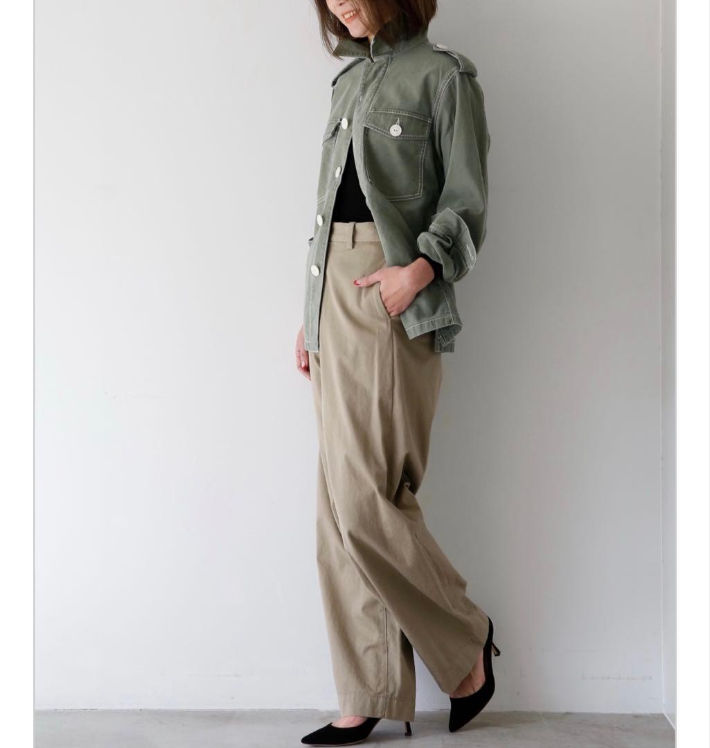 MADISONBLUE バックサテン ワークジャケットSIZE 00