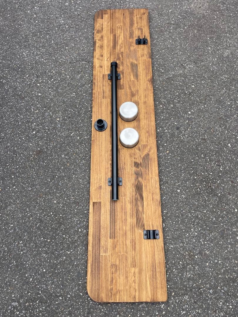 ミディアムサイズ！ハイエース後席用テーブルlot52車中泊