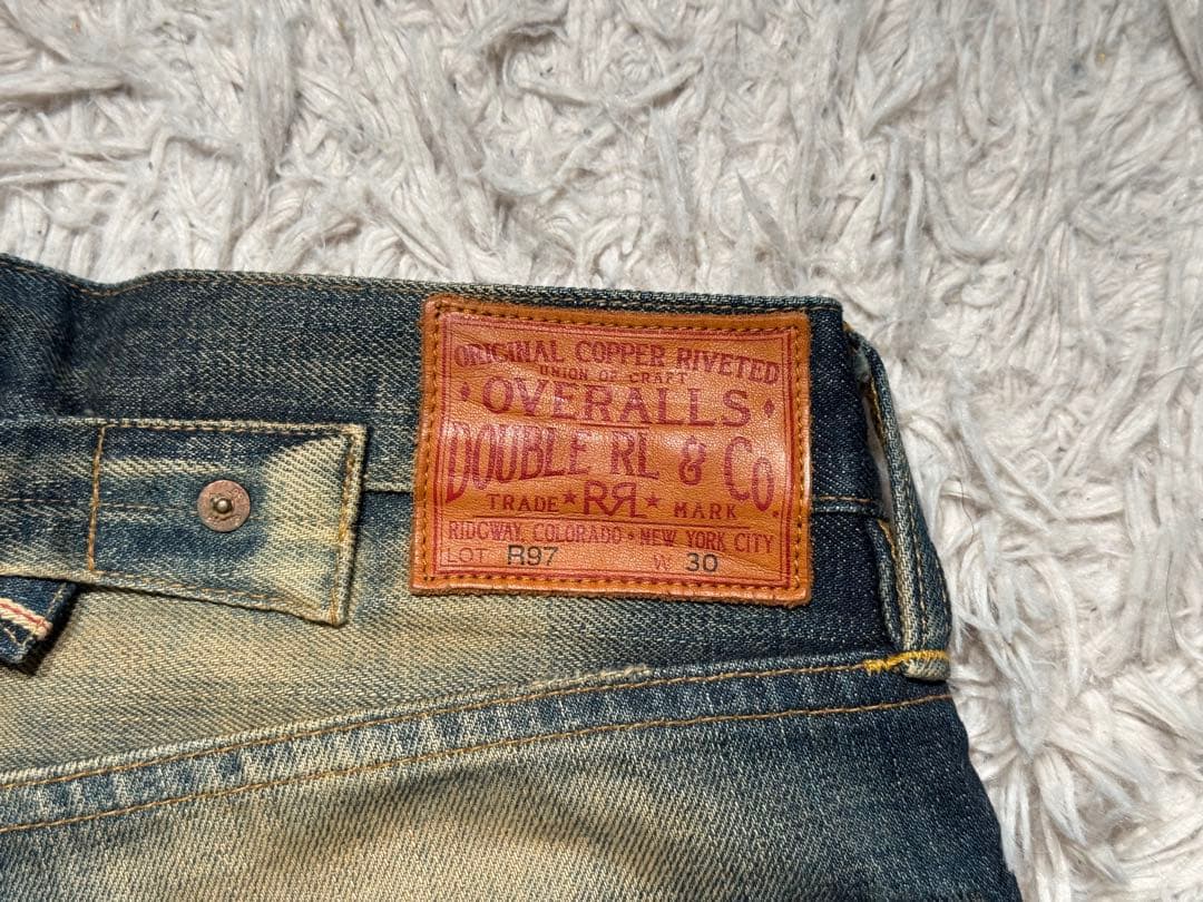 ク*コ様 RRL ダブルアールエル W30 リペアカスタム ジーンズ
