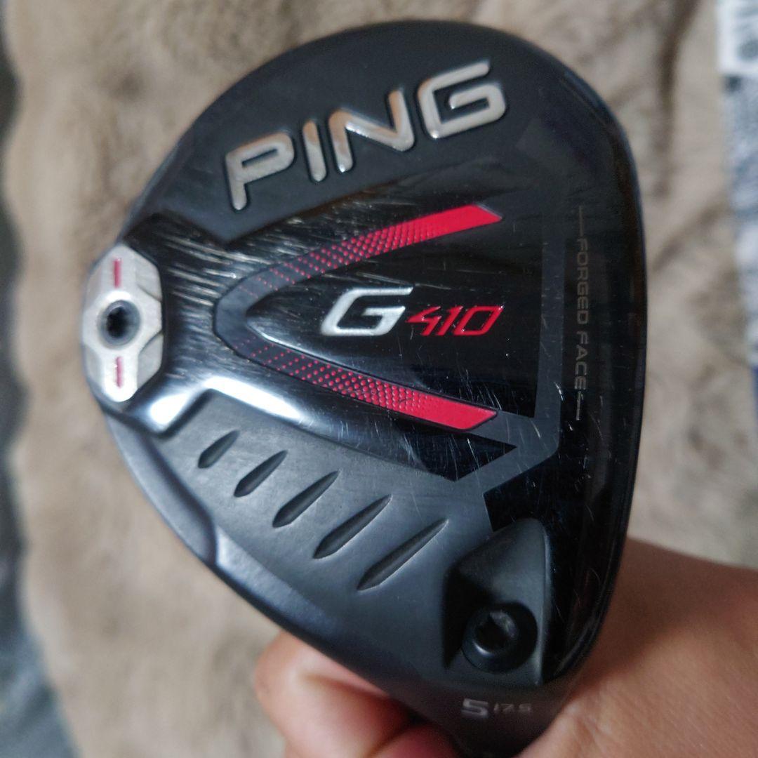 PING G410 5wウッド　ピンクの猫