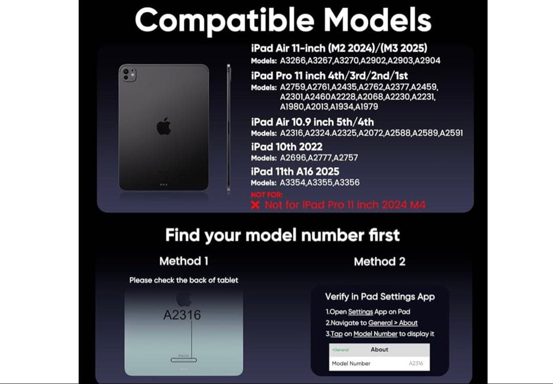 iPad用キーボードケース 360°回転