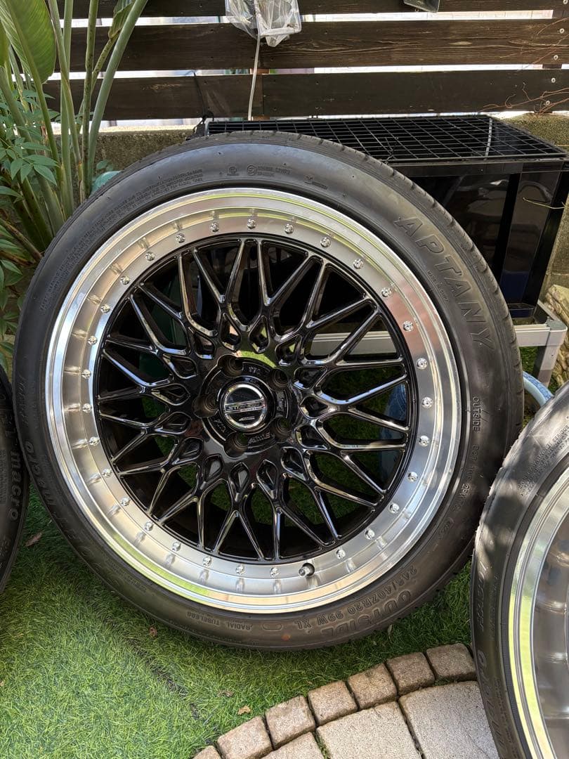 20インチ AMEホイールセット　美品です。