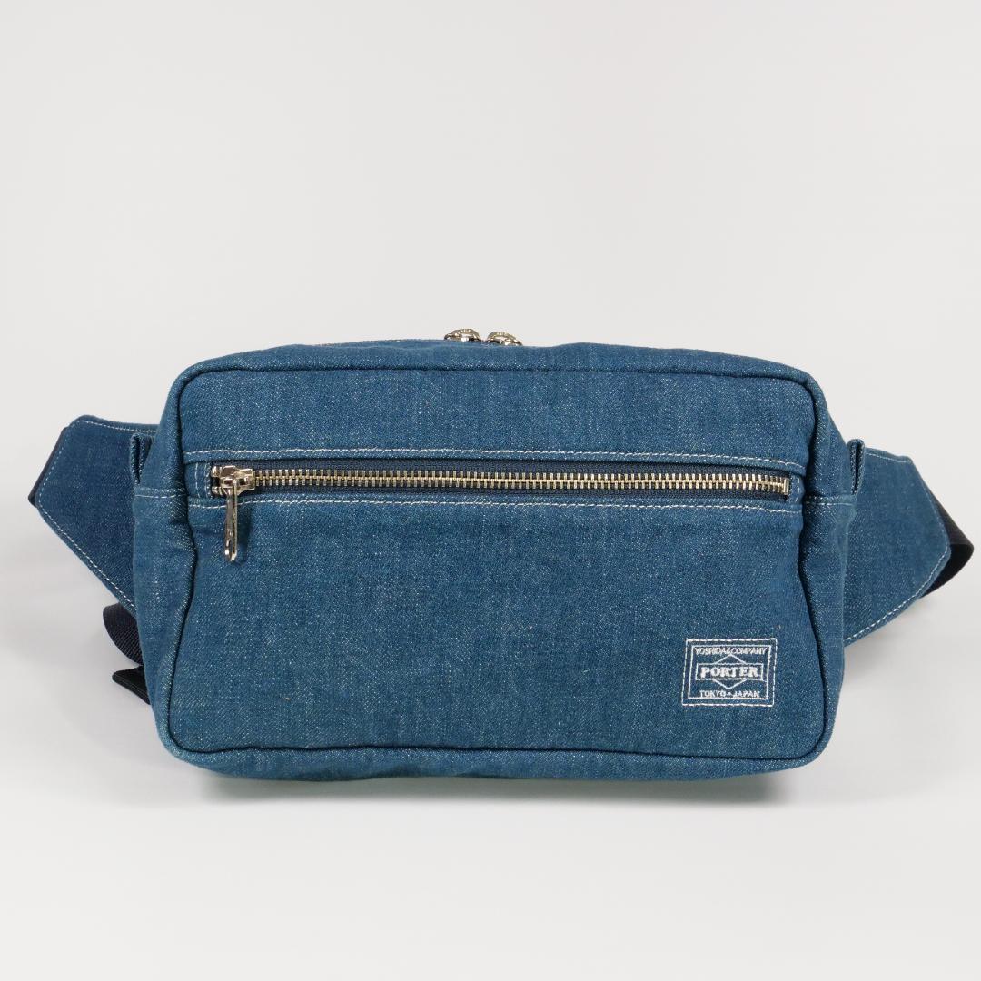 極美品✨希少 廃盤 ヘッドポーター ボディバッグ デニム
