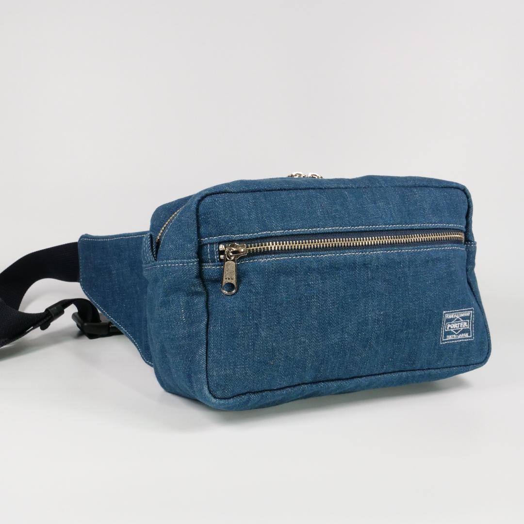 極美品✨希少 廃盤 ヘッドポーター ボディバッグ デニム