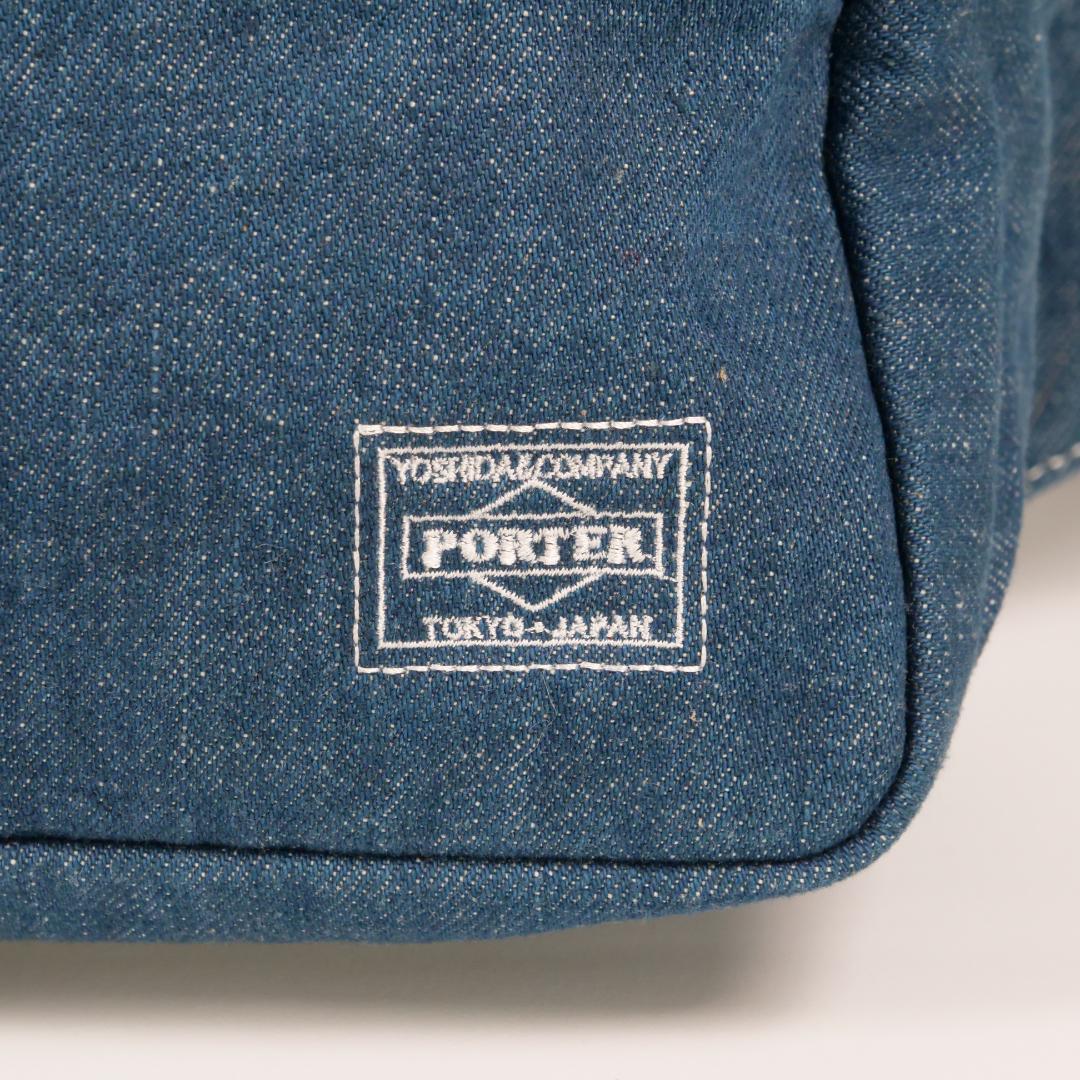 極美品✨希少 廃盤 ヘッドポーター ボディバッグ デニム