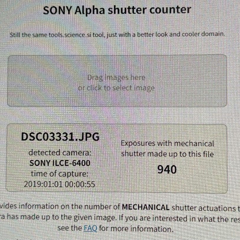SONY α6400 ミラーレス一眼 本体 ショット数940
