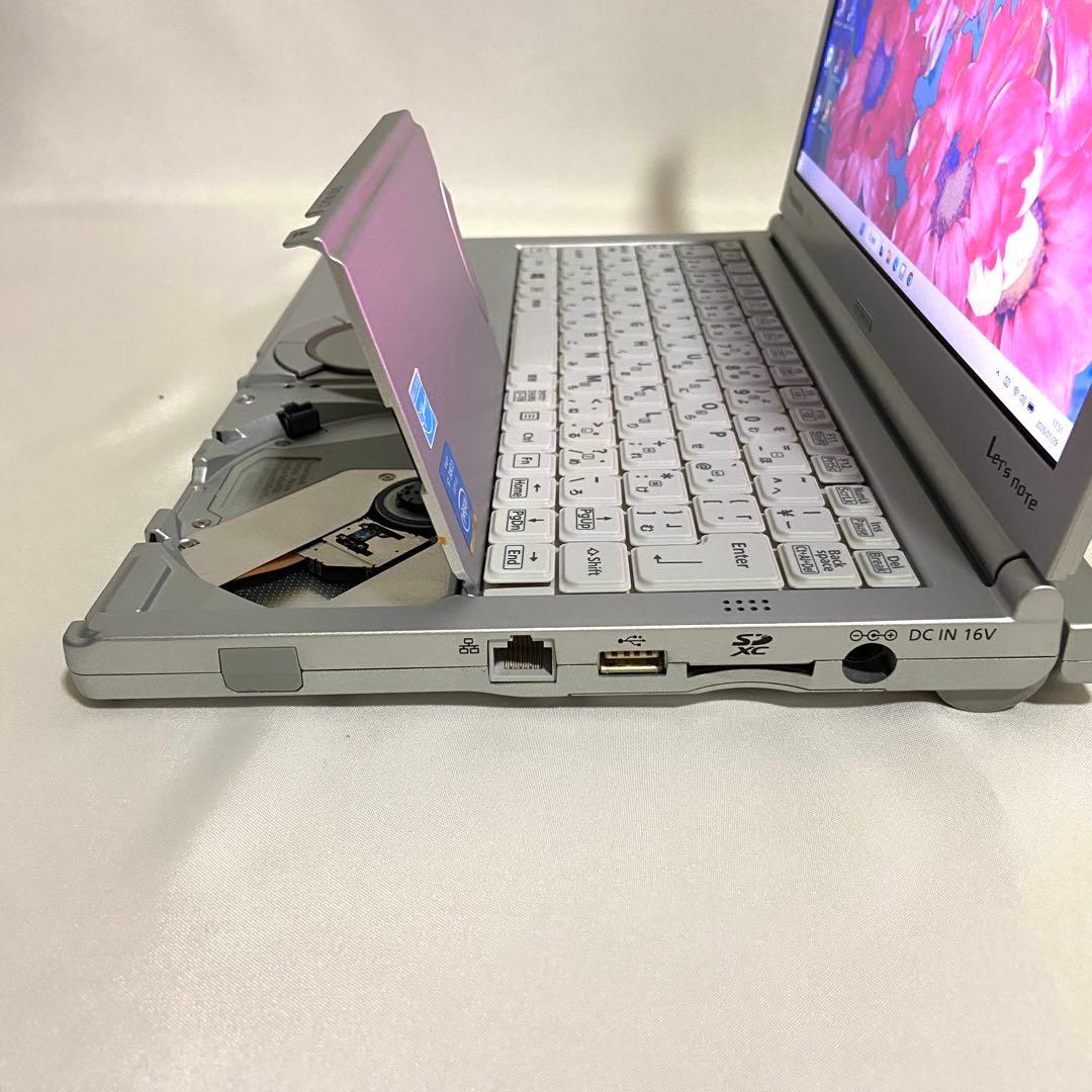 初心者OK Windows11 レッツノートパソコン DVD カメラ付き