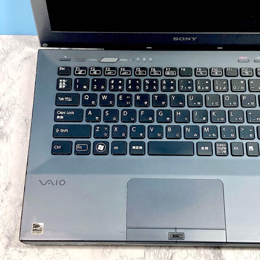 訳アリ9,000円✨Win11✨カメラ✨オフィス✨VAIOブラックノートパソコン