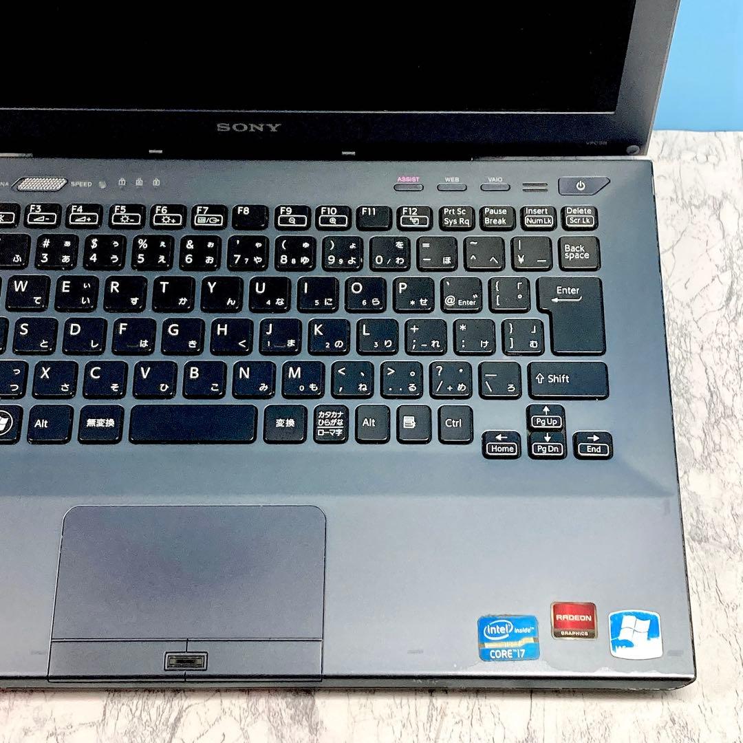 訳アリ9,000円✨Win11✨カメラ✨オフィス✨VAIOブラックノートパソコン