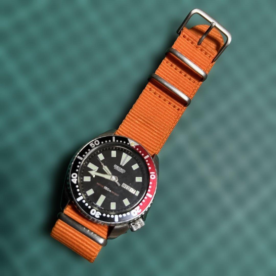 招*猫様 中古セイコーブランドダイバー SEIKO セイコー自動巻き腕時計