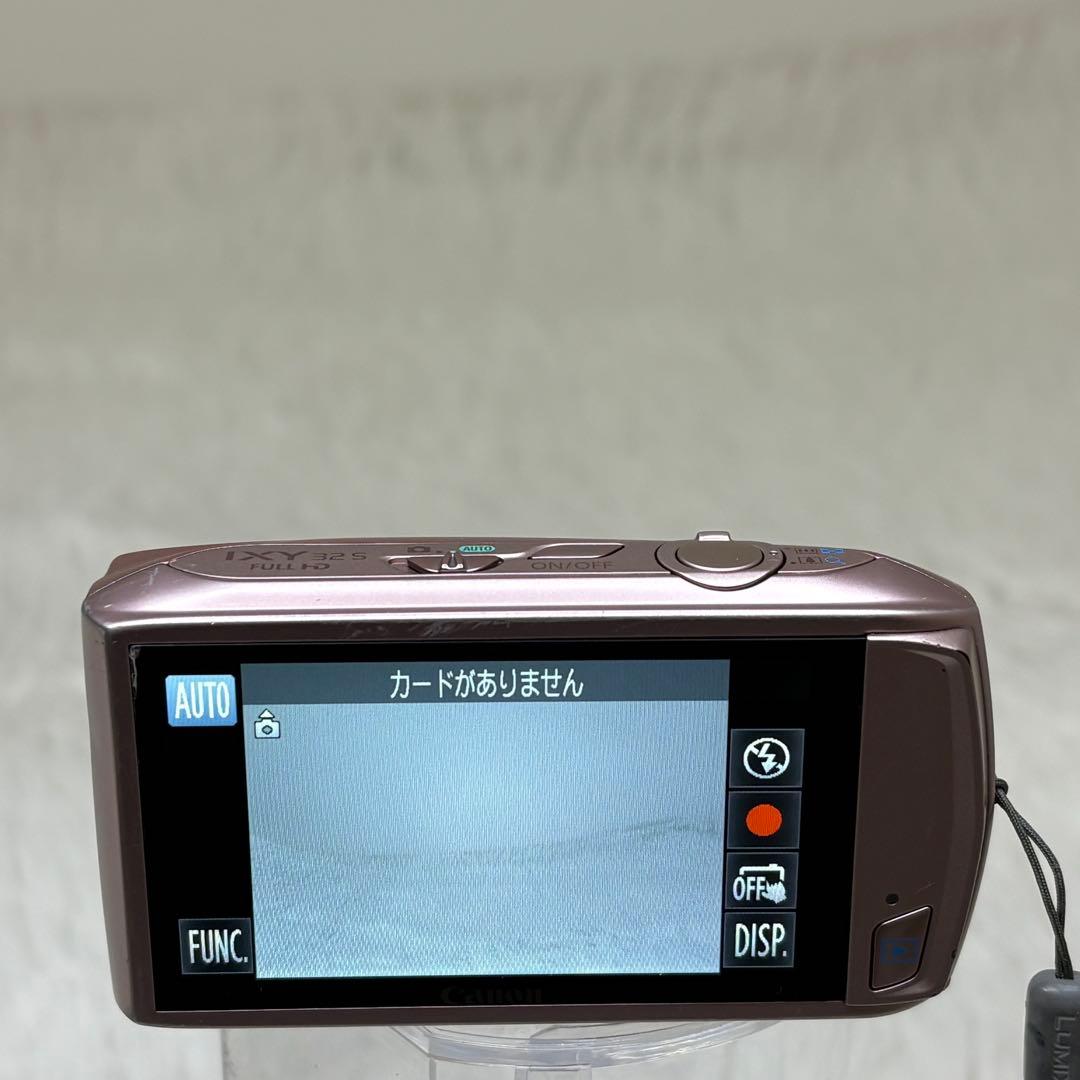 Canon カメラ　IXY 32S PC1682 ピンク コンデジ　動作品