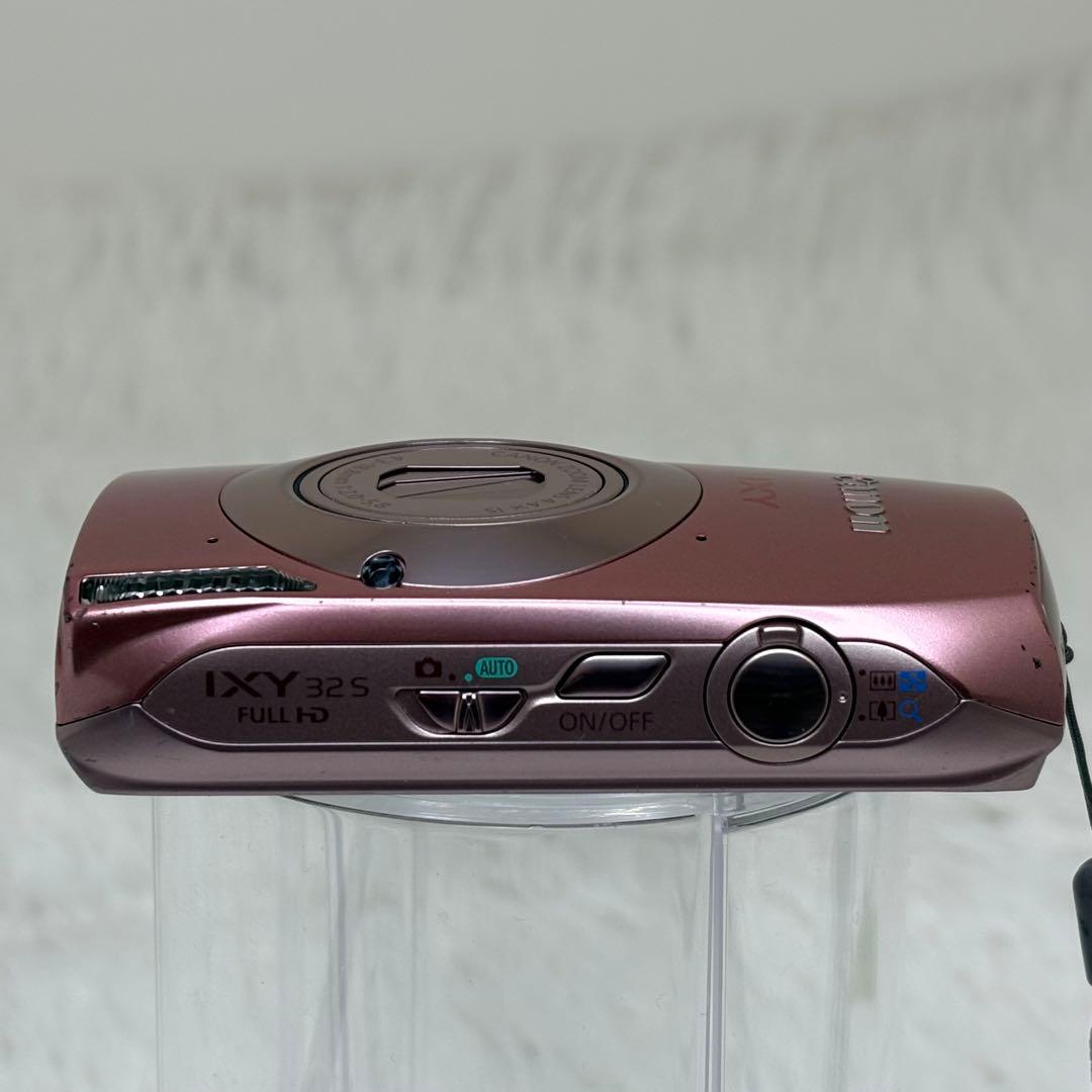 Canon カメラ　IXY 32S PC1682 ピンク コンデジ　動作品